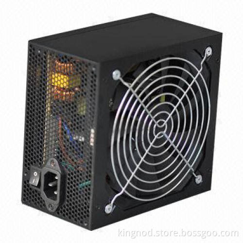 520W 12V Rated ATX Power Supply with Dual 8cm Fan, Good Protection System